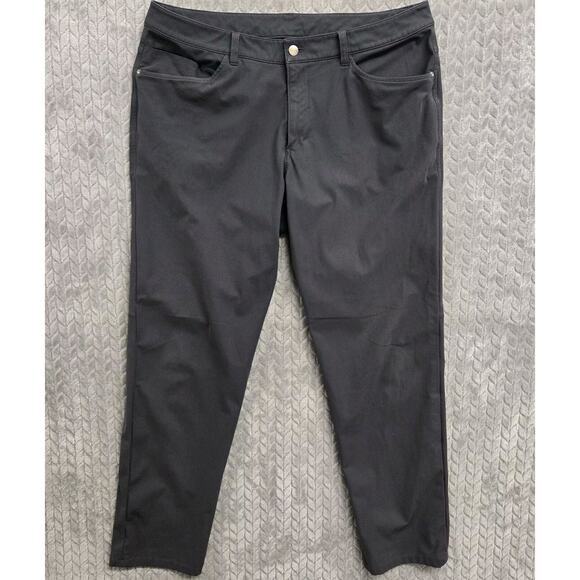 Lululemon ABC Pants Mens 36 (36x31) Dark Gray Stretch Warpstreme LM5426S‎ - Picture 1 of 10